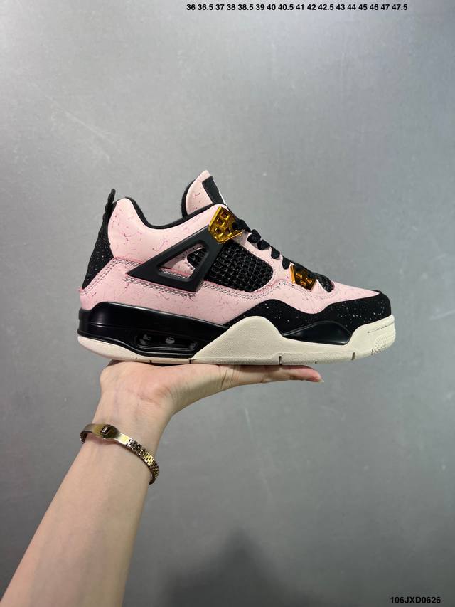 公司级Aj4 Air Jordan 4 Retro ” Infrared “ Aj4乔4 男子文化篮球鞋 大厂出品 主力合作工厂P 全新模具开发 纯正4代正确鞋
