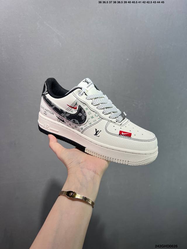 核心私 公司级Nike Air Force 1 ‘07 Low 空军一号 低帮 运动鞋 休闲鞋 折边针车 工艺难度大 原楦头原纸板 原装鞋盒 定制五金配件 内置