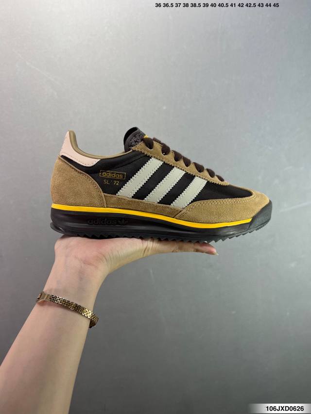 公司级阿迪达斯Adidas Sl 72 Rtn三叶草复古休闲跑步鞋休闲运动鞋 货号:Id1031 尺码:36 36.5 37 38 38.5 39 40 40.