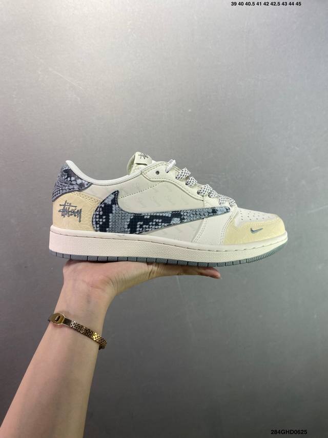 公司级Nike Air Jordan 1 Low 定制配色 定制Aj联名-高端定制 低帮复古文化板鞋 #定制鞋盒 大厂纯原品质出货 超高清洁度 皮料切割干净无任