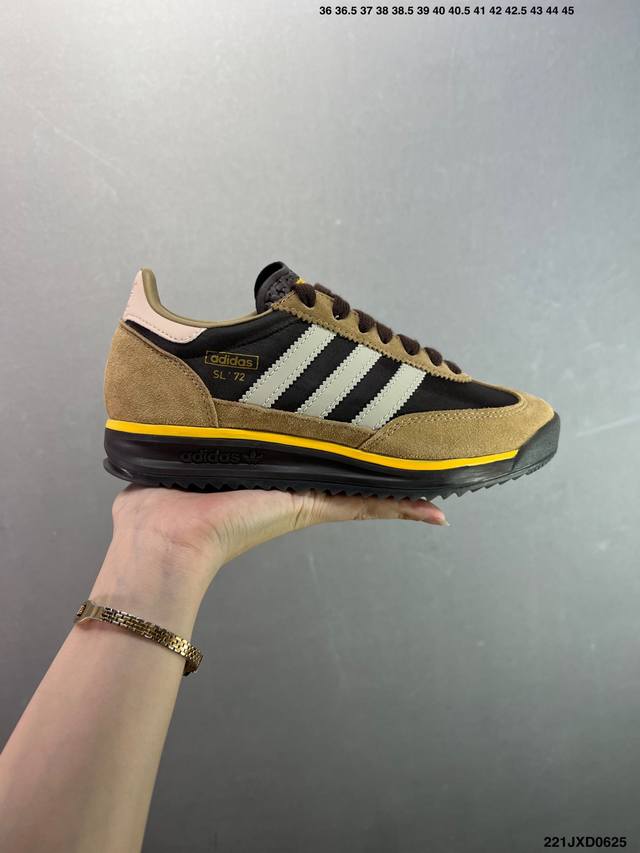 公司级阿迪达斯Adidas Sl 72 Rtn三叶草复古休闲跑步鞋休闲运动鞋 货号:Id1031 尺码:36 36.5 37 38 38.5 39 40 40.