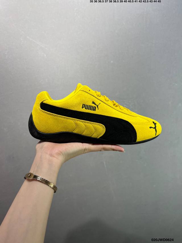 公司级Puma Speedcat Og 彪马罗马阿莫尔系列百搭单品 复古运动休闲赛车跑鞋 以趣味十足又前卫复古的设计引领潮流将赛道精神融入街头时尚 开启前卫竞速