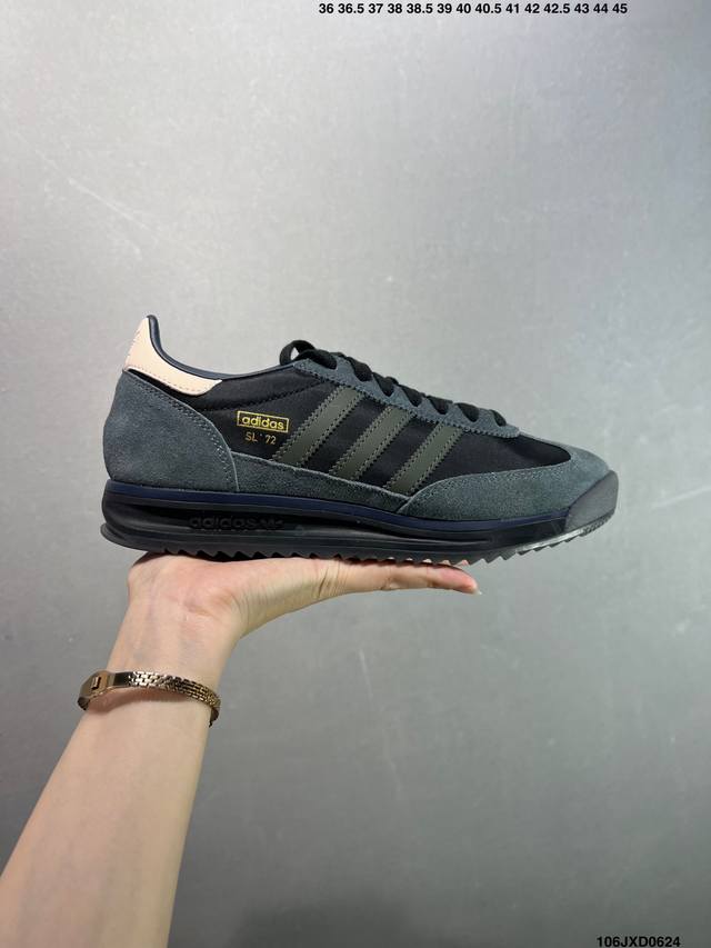 公司级阿迪达斯Adidas Sl 72 Rtn三叶草复古休闲跑步鞋休闲运动鞋 货号:Id1031 尺码:36 36.5 37 38 38.5 39 40 40.