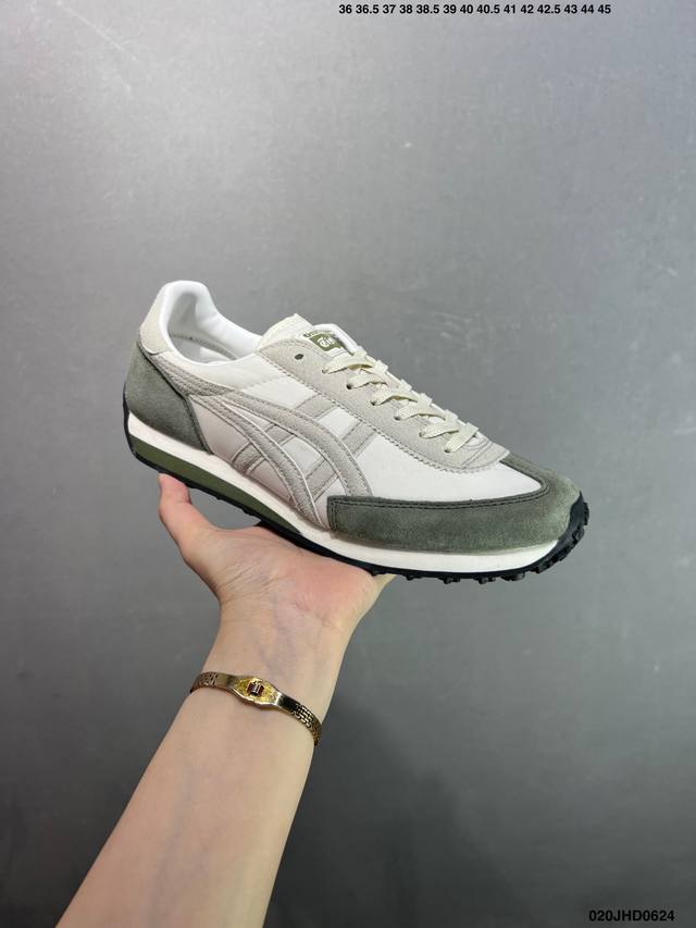 公司级Onitsuka Tiger Edr 78 复古单品 此款Onitsuka Tiger从款式颜色造型上体现出追求舒适和细节，鞋类更是推崇手工制作的严谨，融