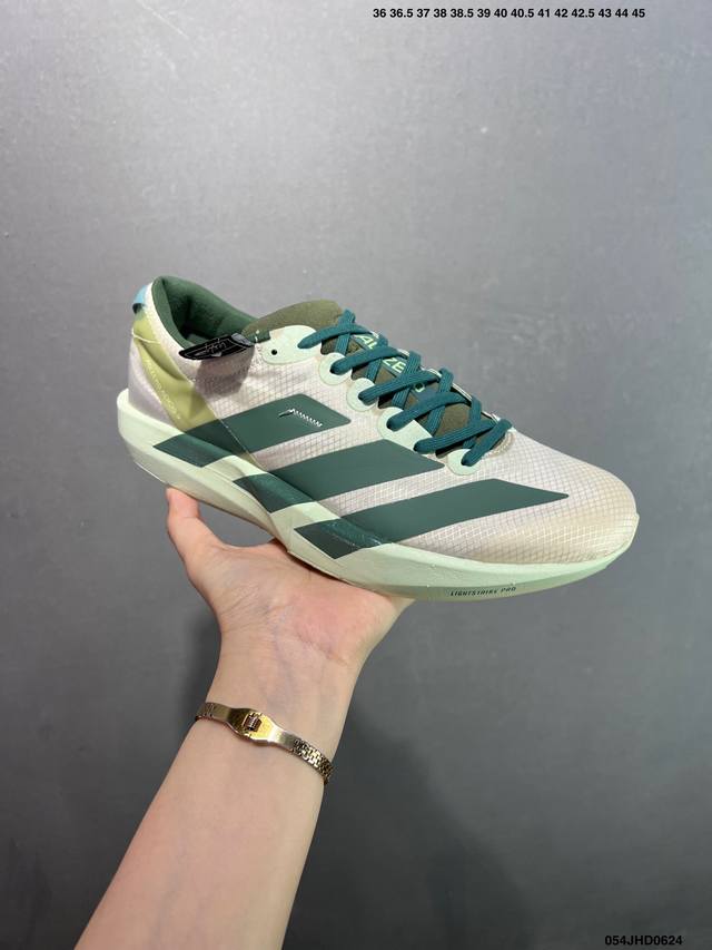 Y-3 Adizero Adios 9 时尚简约舒适潮流 织物耐磨低帮跑步鞋 Js3152 Y-3，这个由世界顶级设计师山本耀司 Yohjiyamamoto 担