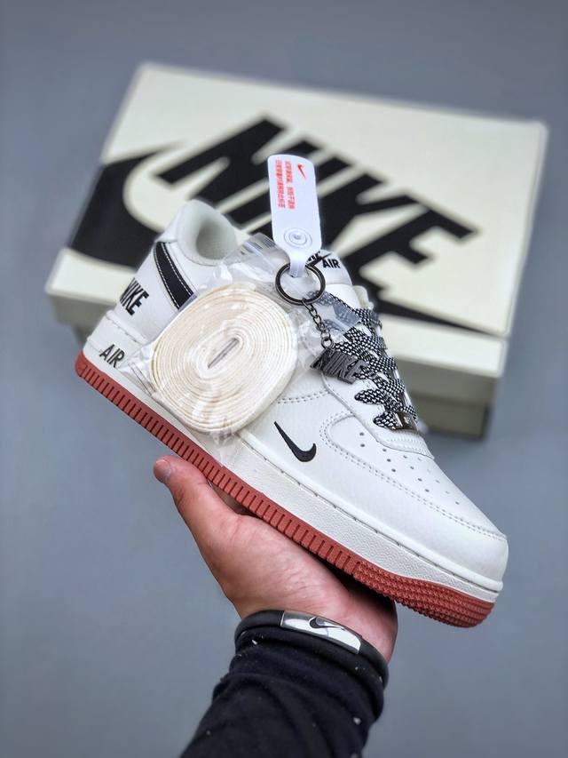 Nike Air Force 1'07 Low 耐克联名 米黑生胶 空军一号低帮休闲运动板鞋 Cs5288-021 #原楦头原纸板 原装鞋盒 定制五金配件 内置