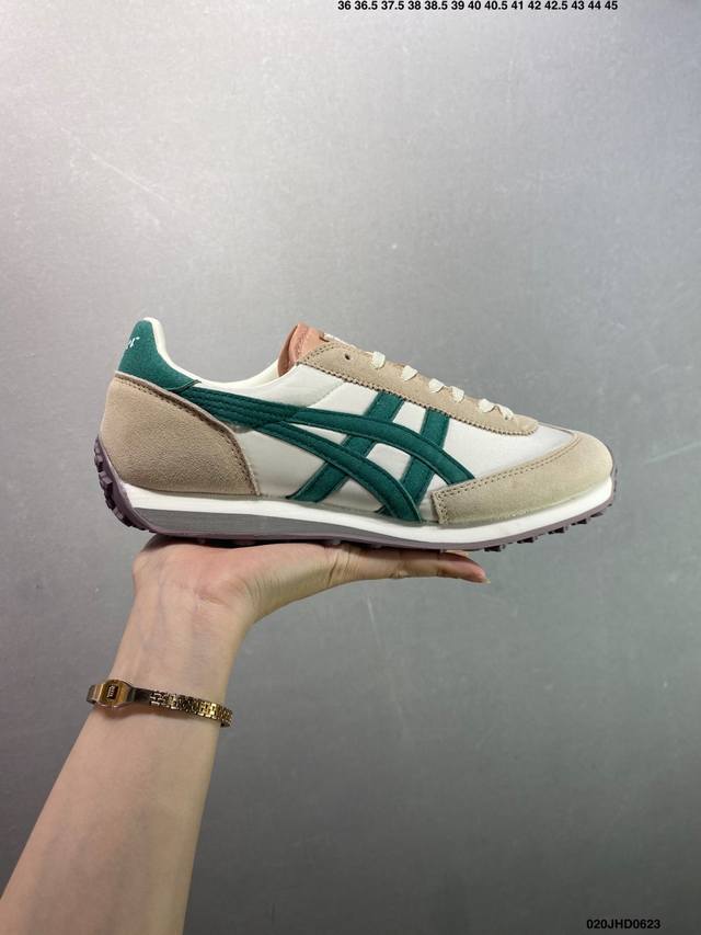 公司级Onitsuka Tiger Edr 78 复古单品 此款Onitsuka Tiger从款式颜色造型上体现出追求舒适和细节，鞋类更是推崇手工制作的严谨，融