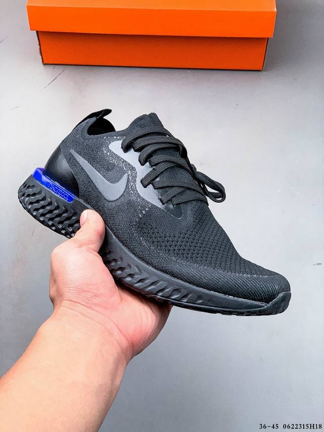 集图 Nike Epic React Flyknit耐克飞线编织休闲运动跑步鞋 0622315H18