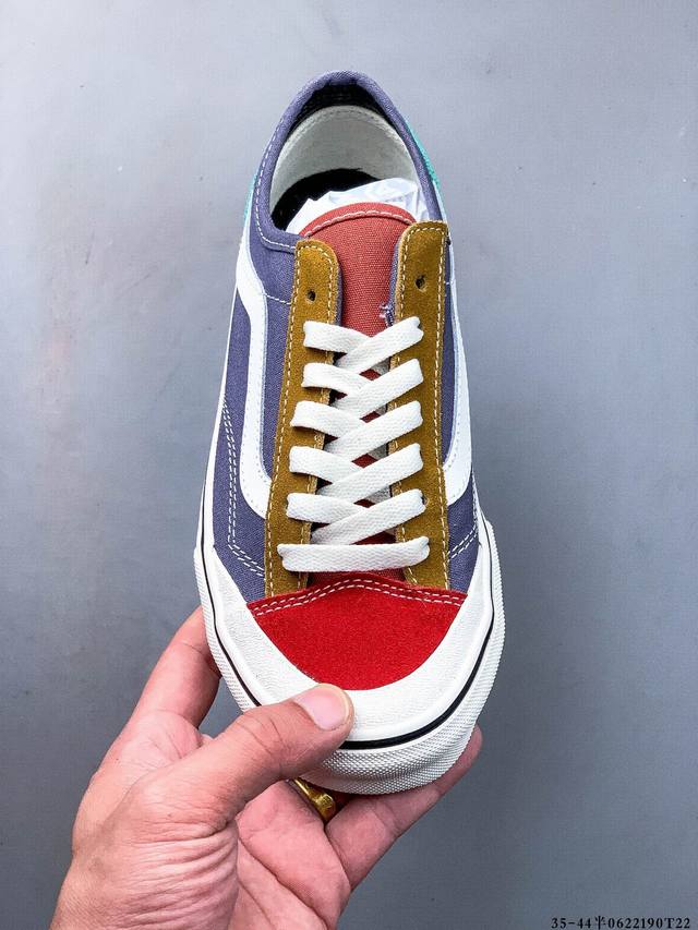 公司级硫化！Vans 万斯 Style 36 Decon Sf 时尚百搭款休闲帆布板鞋 0622 T22