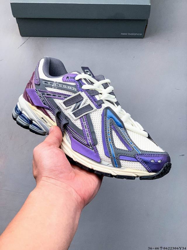 集图 New Balance M1906Ri Nb宝藏老爹鞋款，复古元素叠加，质感超级棒，楦版型材料细节做工精细，货如实拍图 作为Nb最经典的档案鞋型之一，与