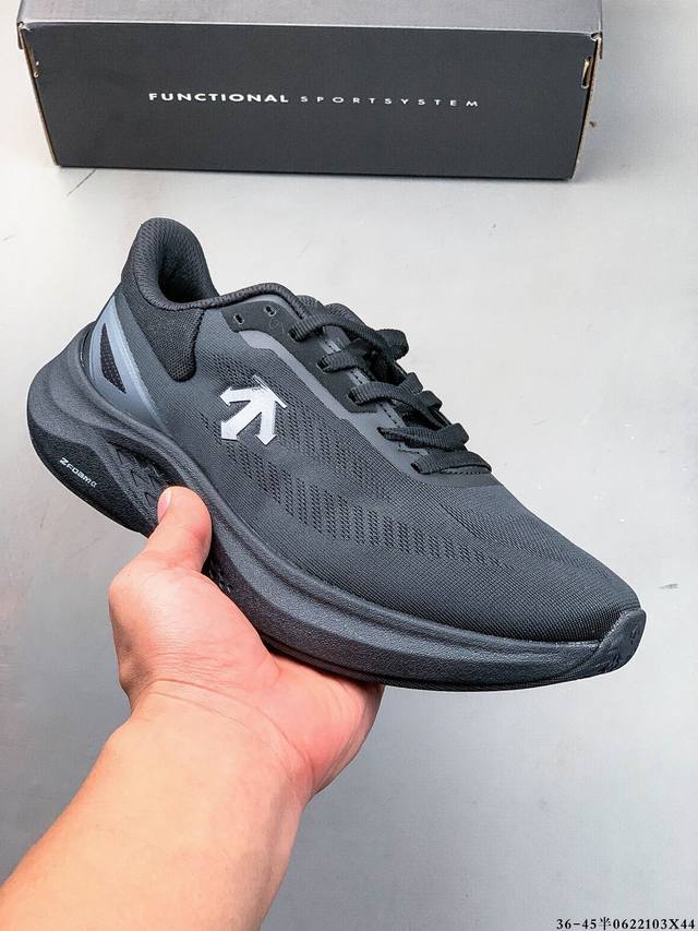 公司级！迪桑特Descente Run Step 舒适百搭减震耐磨轻便 低帮 休闲训练长跑城市通勤跑步鞋 0622103X44