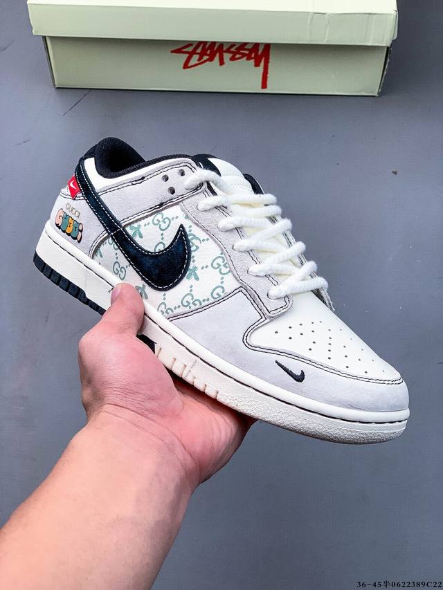 集图 Nike Dunk Sb Low耐克 低帮滑板鞋 纯原生产线！头层带芯片！打造市面Dunk Sb系列标杆！ 全套原厂纸板，原楦头，唯一越南进口贝利皮！一切