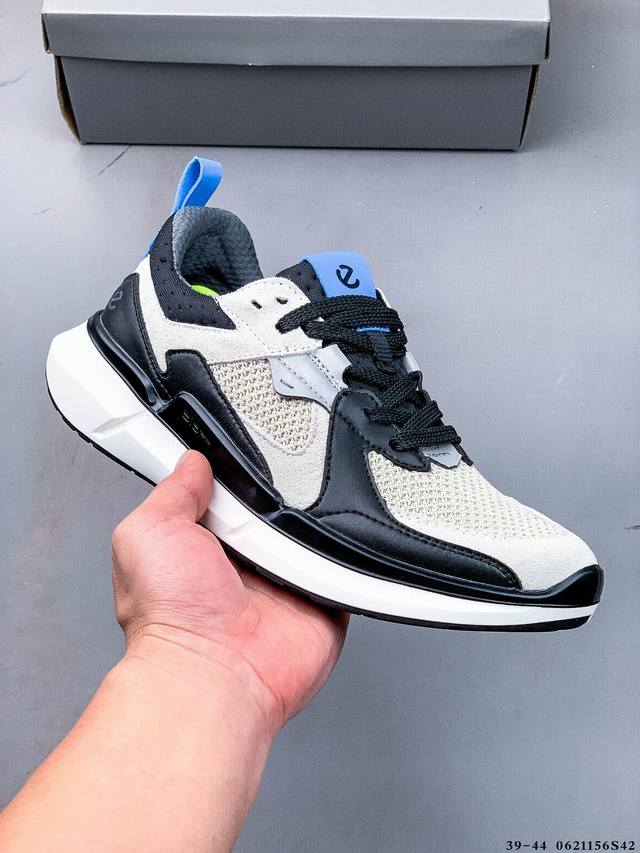 公司级！Ecco Men's Classic Lisbon Lace 爱步 街头趣闯系列系带休闲鞋 代工原单品质#轻盈发泡橡胶鞋底#欧索莱吸汗去臭脚垫 0621