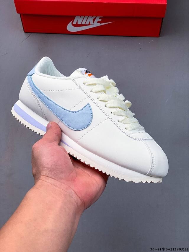 公司级！耐克Nike Classic Cortez Nylon 阿甘经典休闲运动鞋 0621289X21