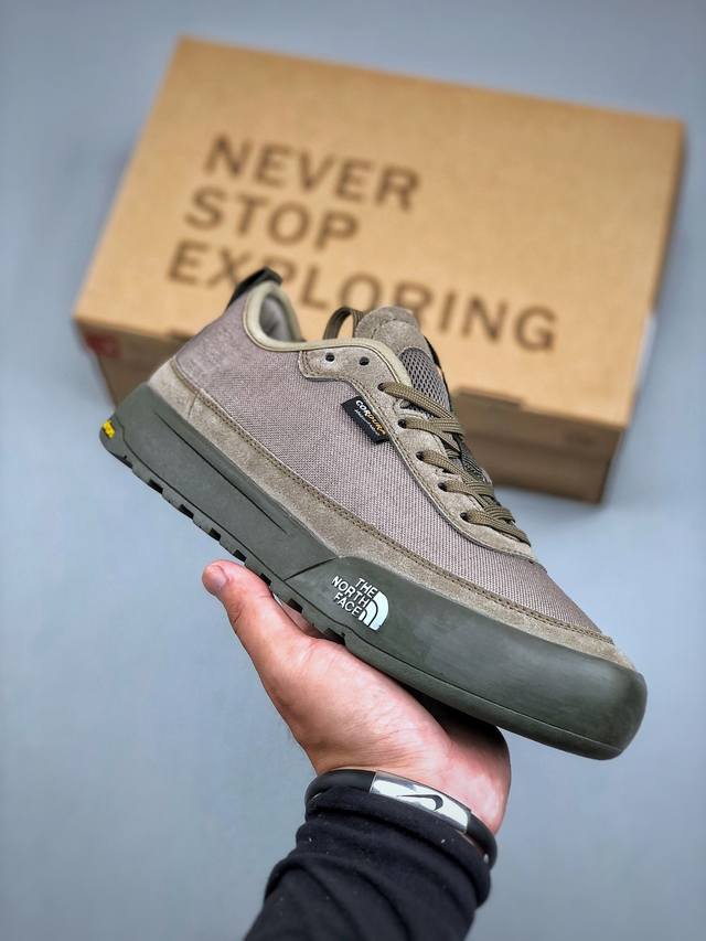 The North Face Cedar Measa 北面系列轻便套袜式一脚蹬板鞋 户外运动抓地耐磨休闲鞋 飞织鞋面透气性强 贴脚舒适度极好 ，超级减震抗疲劳舒
