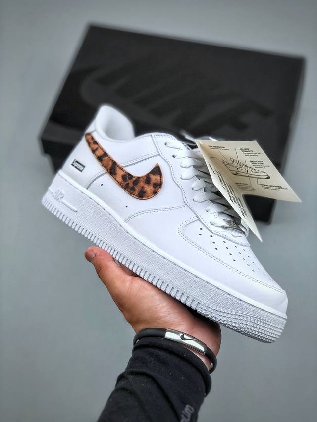 Nike Air Force 1'07 Low 豹纹 空军一号低帮休闲板鞋 Im3483-100 #原楦头原纸板 原装鞋盒 定制五金配件 内置全掌气垫 原厂鞋底