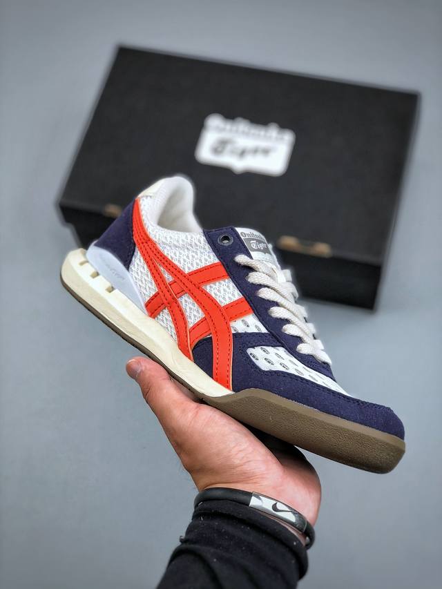 Onitsuka Tiger鬼塚虎 Ultimate 81 Ex 绒面革 防滑耐磨低帮 生活休闲鞋货号:1183B720-100 尺码:36 37 38 39