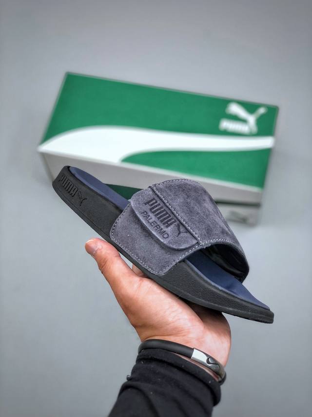 Puma Leadcat 2.0 Palermo Foil 彪马 舒适透气 橡胶底拖鞋拖鞋保留潮流外观的同时 将舒适度锐意升级 今夏不容错过的人气潮履货号:39