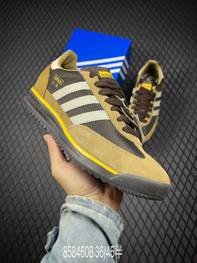 B 公司级Adidas Sl 72 Rs 阿迪达斯 三叶草复古休闲跑步鞋休闲运动鞋 货号:Ig4645 尺码:36 36.5 37 38 38.5 39 40