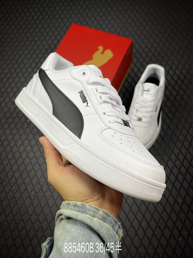 B 公司级彪马 Puma Caven Buck复古简 约轻便低帮运动休闲板鞋 货号:395016-15 尺码:36 37 37.5 38 38.5 39 40