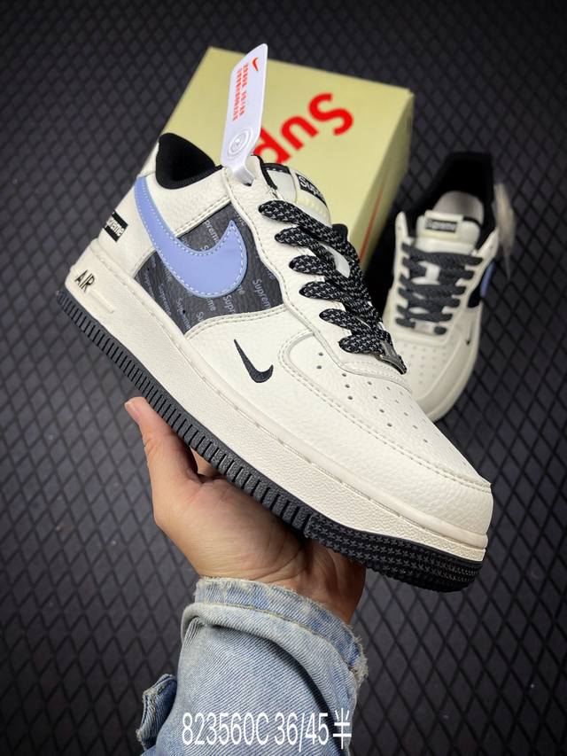 C 公司级Nike Air Force 1‘07 Lv8 原楦头原纸板 打造纯正低帮空军版型 专注外贸渠道 全掌内置蜂窝气垫 原盒配件 原厂中底钢印、拉帮完美