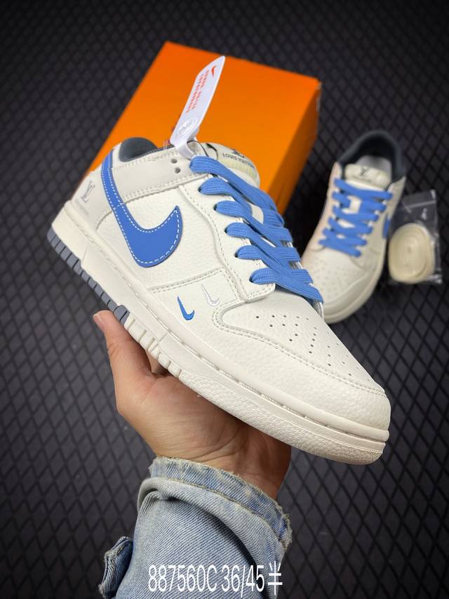 C Nike Dunk Low Retro ‘Diy高端定制’耐克 低帮休闲运动板鞋原装头层材料 用料绝不含糊 独家版型蒸餾加工帶來的是更好的视觉和脚感体验 清