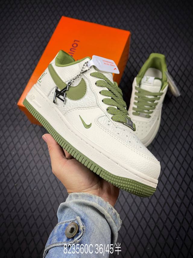C 公司级Nike Air Force 1‘07 Lv8 原楦头原纸板 打造纯正低帮空军版型 专注外贸渠道 全掌内置蜂窝气垫 原盒配件 原厂中底钢印、拉帮完美