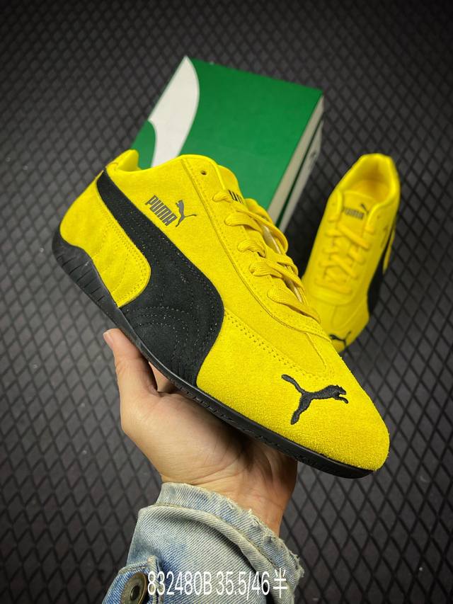 B 公司级Puma Speedcat Premium 彪马 防滑耐磨生活休闲 运动鞋 极速赛车系列 复古运动休闲跑鞋 充正版本 鞋面设计轻量透气 提供了舒适性和
