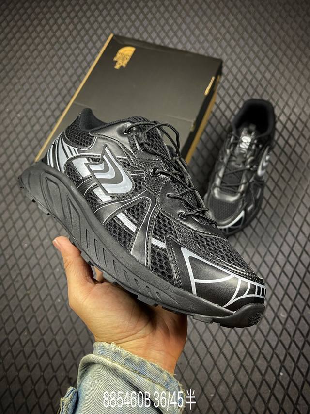 B Thenorthface北面 户外运动抓地耐磨休闲鞋 飞织鞋面透气性强 贴脚舒适度极好 超级减震抗疲劳舒适大底 特别适合走路运动休闲朋友 货号：Ns93R4