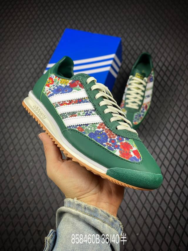 B Adidas Originals Sl 72 Rtn 复古单品 Adidas Originals Sl 72 Rs 防滑 低帮 生活体闲鞋 男女同款简约大方