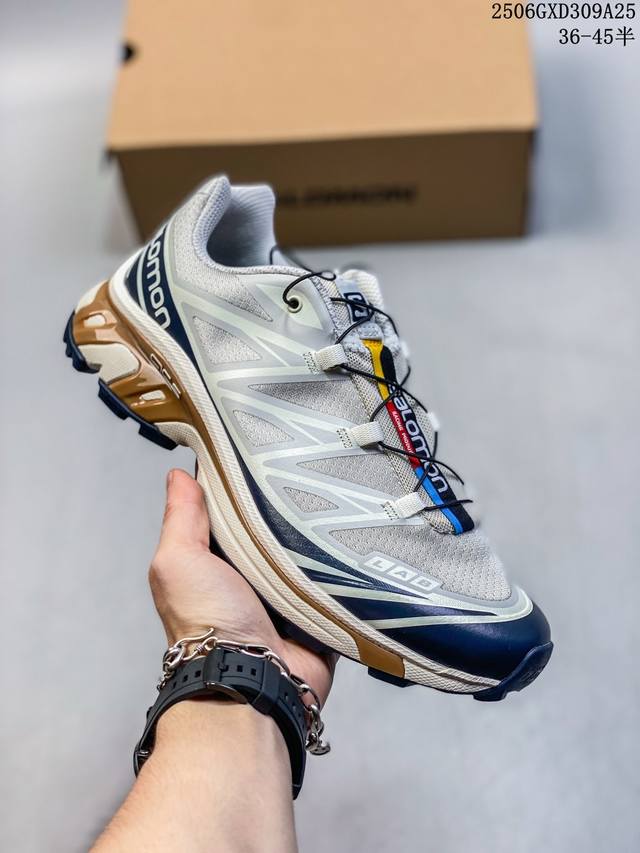 Salomon萨洛蒙 Xt-6百搭 防滑耐磨 低帮 户外功能鞋 D627A8E 尺码：见图 编码：06Gxd309A25