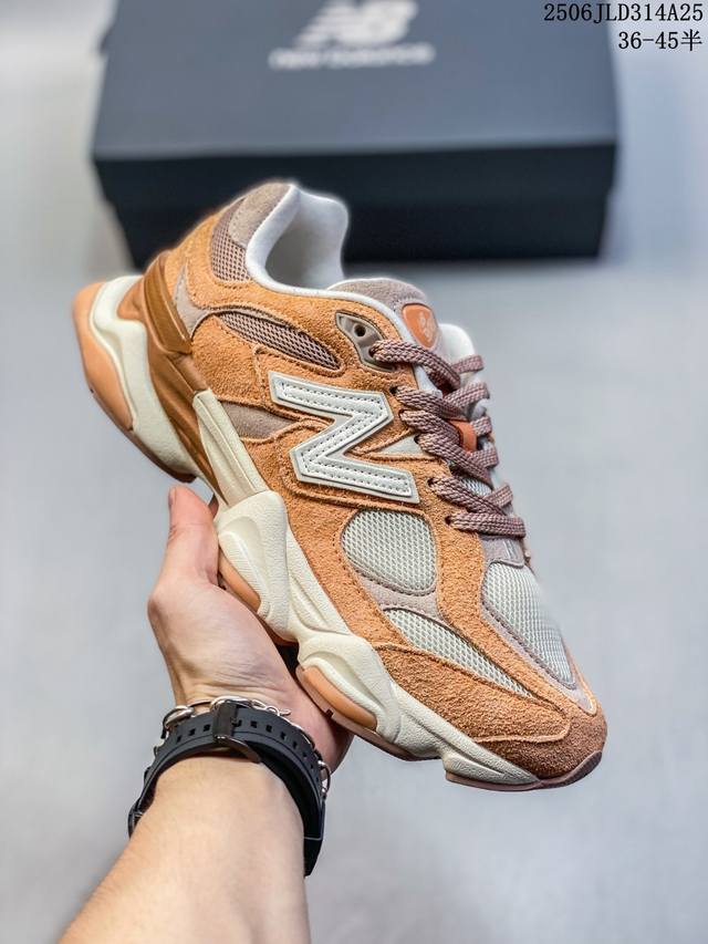 Nb 新百伦 New Balance Nb9060小象蹄男女款9060舒适百搭老爹鞋。全新 9060 款式将经典风格与现代设计融合到日常多功能性中。 9060
