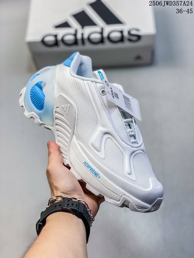 Adidas 阿迪达斯官方正品Wonder Runner男女厚底运动跑步鞋Cd6404-202 融合 Pegasus 过往运动鞋设计 助力 21 世纪早期跑步运