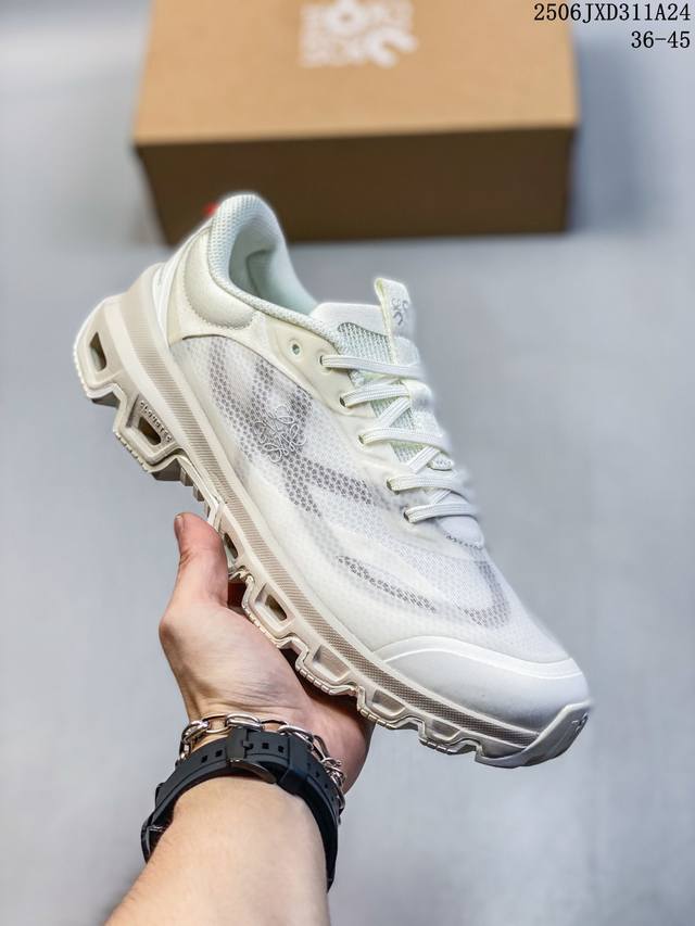 新品出货：官方1：1 Loewe X On昂跑 Cloudventure 2.0 舒适百搭防滑耐磨 低帮 休闲跑步鞋 男女款 蛋壳黄36-45 编码：06Jxd