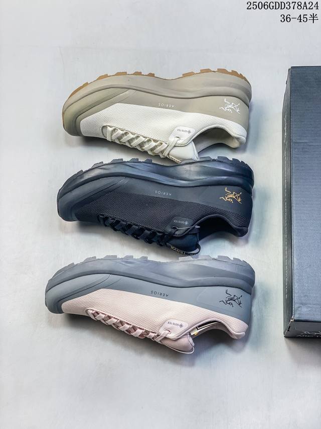 始祖鸟Norvanld3Gore-Tex 覆盖透气男越野跑鞋 官方同步上架适合技术路线单日徒步穿着也可以一脚蹬穿法 Aeriosflgtx鞋受到长途野外跑步鞋的