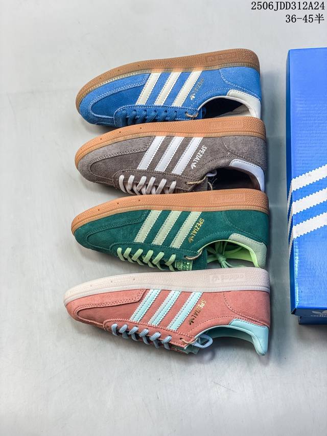 公司级阿迪达斯 三叶草Adidas Samba Vegan Og长鞋舌 桑巴舞系列绅士德训足球风百搭低帮休闲运动板鞋 号码：36 36.5 37 38 38.5