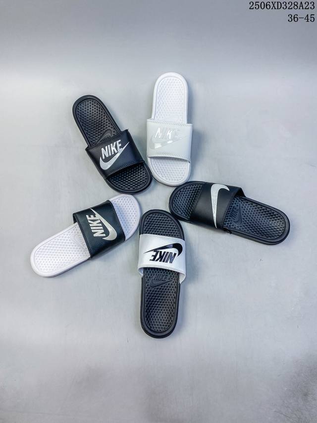 Nike 耐克拖鞋 夏季潮款沙滩拖 超软底男女都可以穿都好看！ 尺码：见图 编码：06Xd328A23