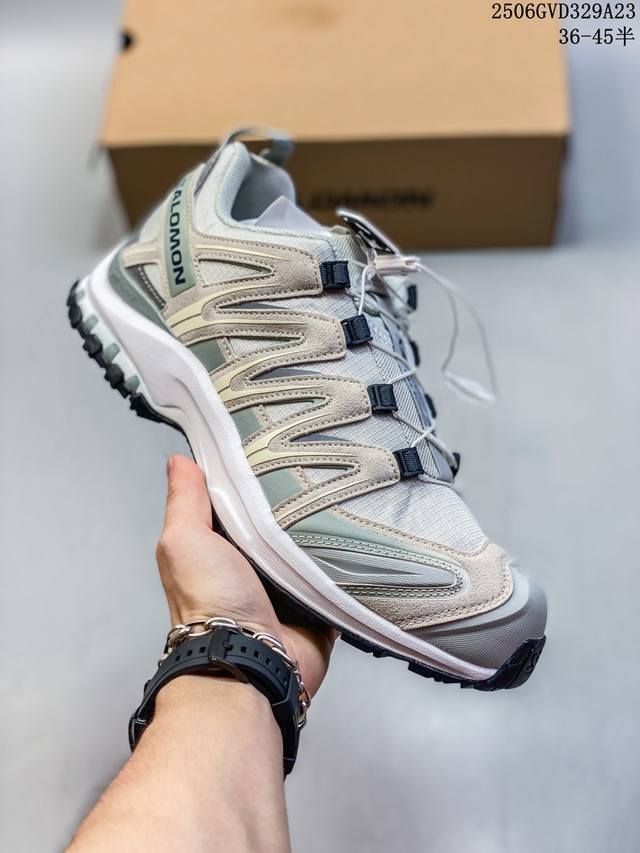 真标带半码 Salomon萨洛蒙 Xt-Quest 百搭 防滑耐磨 低帮 户外功能鞋 男女同款 尺码：见图 编码：06Gvd329A23