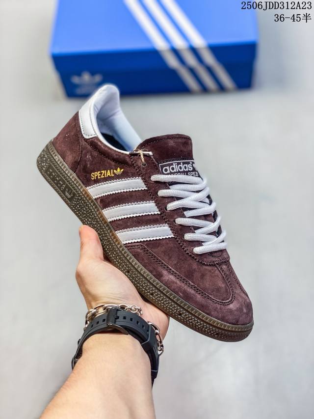 公司级阿迪达斯 三叶草Adidas Samba Vegan Og长鞋舌 桑巴舞系列绅士德训足球风百搭低帮休闲运动板鞋 号码：36 36.5 37 38 38.5