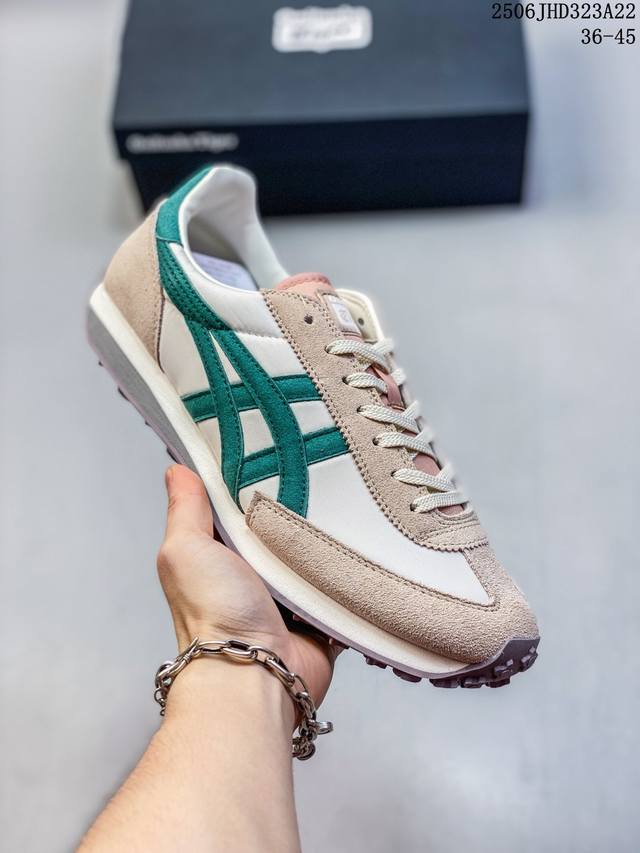 鬼冢虎 Onitsuka Tiger California 78系列 Fs11超舒适缓震复合底包跟鞋 Edr 78起初于1978年开发，亚瑟士 鞋子的特色在于前