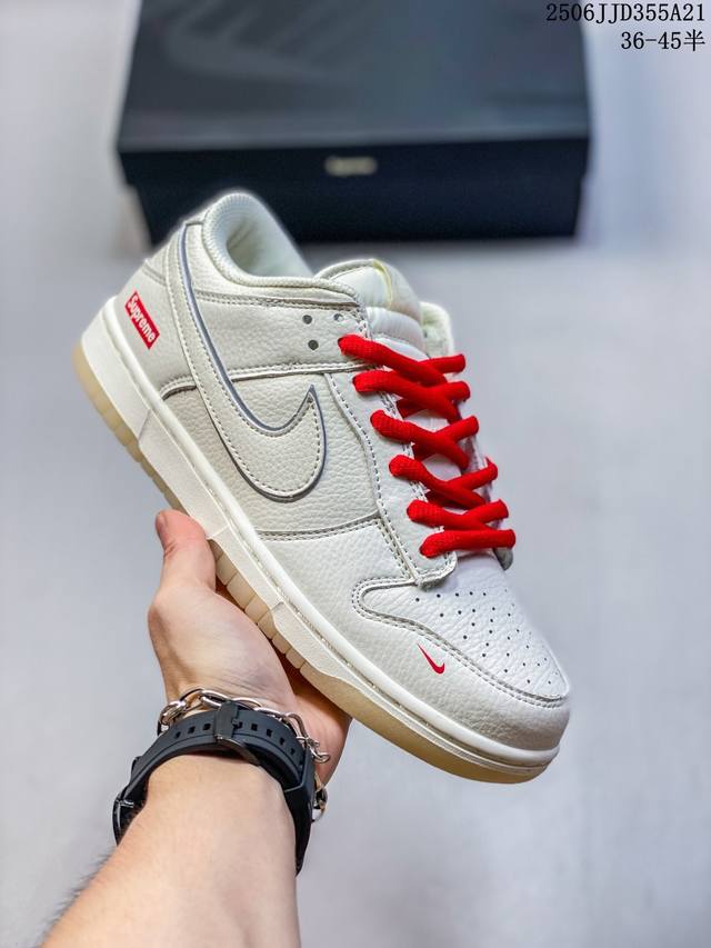 真标带半码 耐克Nike Sb Dunk Low Sb 系列扣篮系列复古低帮休闲运动滑板板鞋。采用脚感柔软舒适Zoomair气垫，有效吸 收滑板等极限运动在落地