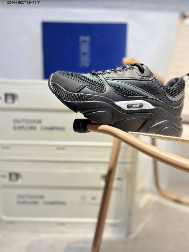 迪奥 Dior Homme Connect 橡胶增高时装鞋 迪奥老爹鞋 走秀款1039256 Qq7661827#39-46半