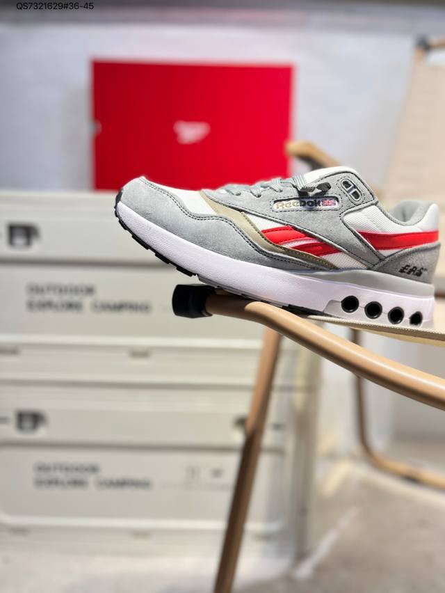 Reebok 锐步 Lx 0 潮流 美式复古休闲轻便运动跑步鞋，Reebok Lx 0 是一款融合复古设计与现代科技的慢跑鞋，主打舒适性和时尚感。1. 设计亮点