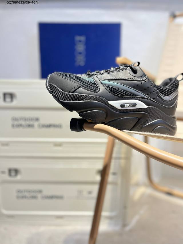 迪奥 Dior Homme Connect 橡胶增高时装鞋 迪奥老爹鞋 走秀款1039256 Qq7661623#39-46半