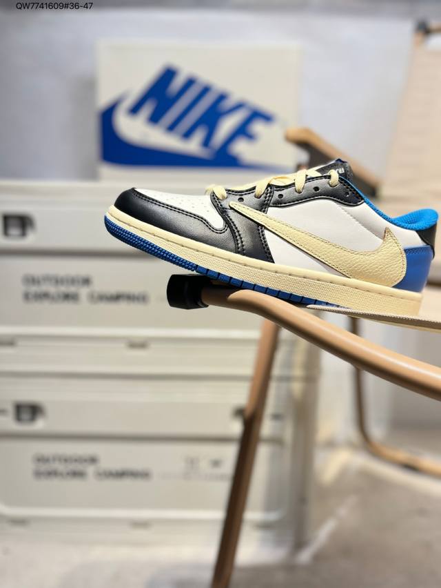 公司级头层皮# Air Jordan 1 Low Golf Sp Neutral Oliv Aj1乔丹一代高尔夫版系列低帮经典复古文化休闲运动鞋“Ts联名倒钩”