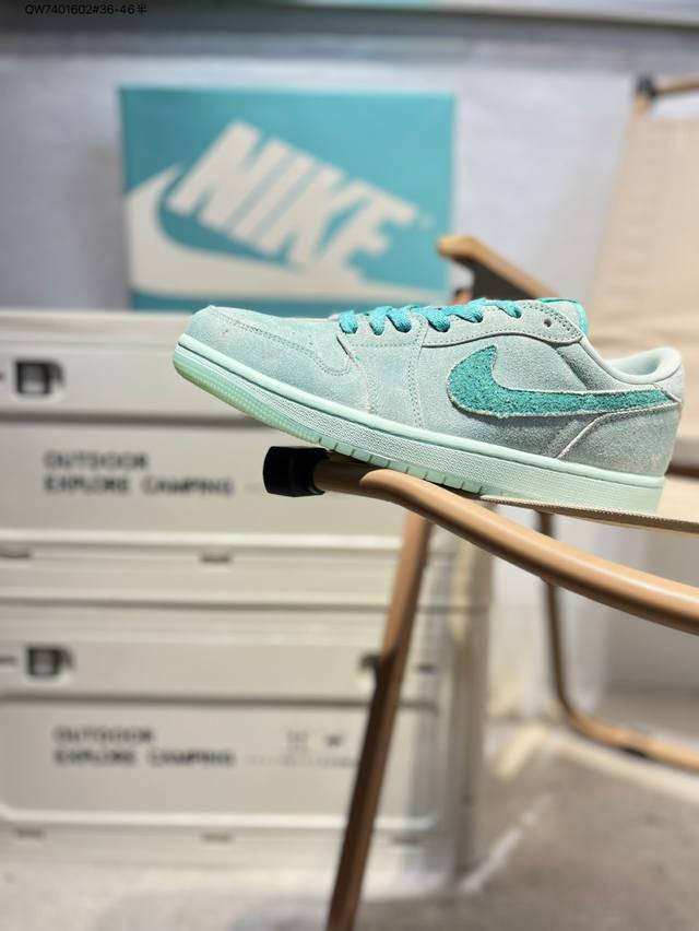 公司级头层皮 乔丹Air Jordan 1 Low Aj1低帮系列篮球鞋 官方同步配色 原装级产物 #拒绝公底 立体鞋型 细节完美 高清洁度Hq8111 Qw7