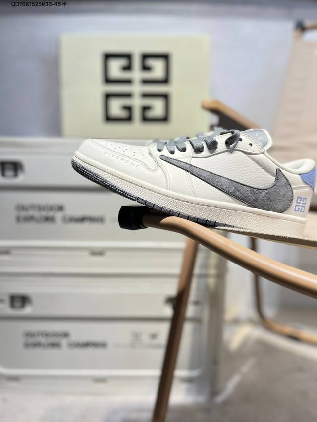 公司级头层皮 乔丹Air Jordan 1 Low Aj1低帮系列篮球鞋 官方同步配色 原装级产物 #拒绝公底 立体鞋型 细节完美 高清洁度Lx1988 Qd7