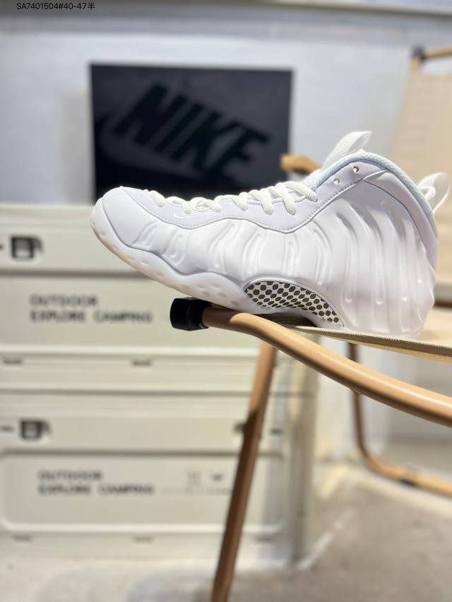 Nk Air Foamposite One 莞产原底面 公司渠道同模具 鞋型发泡360度无死角 双层Zoom气垫植入 中底完美注胶 搭载原厂碳纤维材质 诞生于1