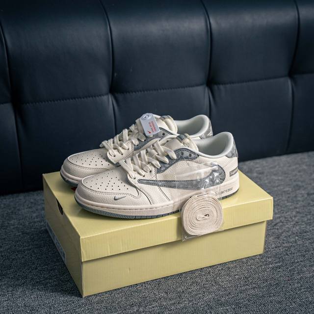 核心私 Air Jordan 1 乔丹篮球鞋男女运动鞋潮流板鞋 货号：Hs8068 023 尺码：36 37 37.5 38 38.5 39 40 40.5 4