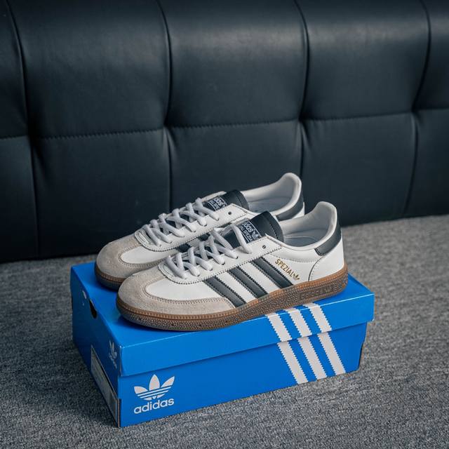 核心私 阿迪达斯Adidas Handball Spezial 舒适百搭防滑耐磨 低帮 德训板鞋男女同款 货号：Ie3403 尺码：36 36.5 37.5 3
